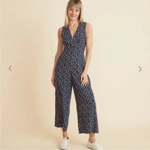 CLOSEOUT 🛍️ Marine Layer Holli Jumpsuit with small cherries & attached sash